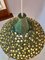 Hanging Lamp in Ceramic Green, 1970s, Image 5