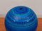 Large Blue Glazed Ceramic Vase by Aldo Londi for Bitossi, 1960s 7