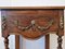 Oak Console with Drawer 4
