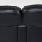 DS-101 Two-Seater Sofa in Black Leather from De Sede 11