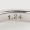 Ring aus 750er Gold im Art Deco Stil mit Drei Diamanten 6