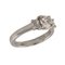 Ring aus 750er Gold im Art Deco Stil mit Drei Diamanten 2