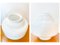 Vintage Large Opaline Glass Pendant Lamp, France, 1930s, Image 9