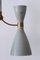Mid-Century Modern Two-Armed Diabolo Pendant Lamp, Italy, 1950s, Image 11