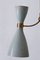Mid-Century Modern Two-Armed Diabolo Pendant Lamp, Italy, 1950s, Image 9