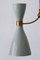 Mid-Century Modern Two-Armed Diabolo Pendant Lamp, Italy, 1950s 4