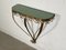 Console Murale en Laiton, 1960s 6