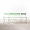 Slatted Green French Outdoor Folding Chair, 1950s 6