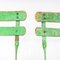 Slatted Green French Outdoor Folding Chair, 1950s 2