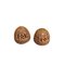 French Hand Carved Coquilla Nut Rosary Egg, 1890s 3