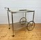 Vintage Barwagen aus Messing & Glas, 1960er 4