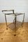 Vintage Barwagen aus Messing & Glas, 1960er 9