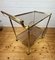 Vintage Brass and Glass Bar Cart, 1960s 6