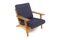 Armchair GE 290 by Hans J. Wegner, Denmark, 1960s 1