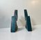Brutalist Bronze Sculptures by Peder Evald Madsen, 1980s, Set of 2, Image 6