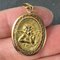 Französischer Raphaels Cherub Anhänger aus 18 Karat Gelbgold, 1890er 5