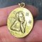 Französischer Raphaels Cherub Stars 18 Karat Gelbgold Anhänger mit Diamanten, 1920er 6
