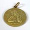 Französischer Raphaels Cherub Stars 18 Karat Gelbgold Anhänger mit Diamanten, 1920er 13