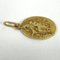 Französischer Medaillen-Anhänger aus 18 Karat Gelbgold, 1920er 14