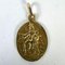 Französischer Medaillen-Anhänger aus 18 Karat Gelbgold, 1920er 11