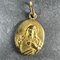 Französischer Medaillen-Anhänger aus 18 Karat Gelbgold, 1920er 3