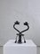 Brutalist Sculptural Iron Candleholder, 1970s, Image 2