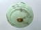 Art Deco Pendant Light in Green Marble Glass, 1930s, Image 13