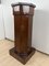 Biedermeier Drum Cabinet in Walnut Veneer & Marble, France, 1830s 8