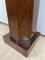 Biedermeier Drum Cabinet in Walnut Veneer & Marble, France, 1830s 14