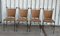 Sillas de comedor vintage de hierro forjado con asiento de mimbre, 1980. Juego de 4, Imagen 15