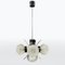 Mid-Century Modern Chrome Plating and Glass Pendant Lamp, 1970s 3