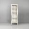 Mid-Century Italian White Metal and Glass Pharmacy Display Cabinet, 1950s 3