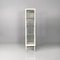 Mid-Century Italian White Metal and Glass Pharmacy Display Cabinet, 1950s 4