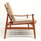 Danish Spade FD 133 Lounge Chair by Finn Juhl for France & Son, 1960s 4