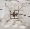Carlo Nason Italian Mid-Century Murano Rainbow Glass Chandelier for Mazzega, 70s, 1970s 13