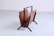 Teak and Black Magazine Rack by Cees Braakman for Pastoe, 1950s 9