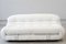 Canapé Soriana en Cuir Blanc attribué à Afra & Tobia Scarpa pour Cassina, 1970s 7