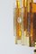Stacked Glass and Brass Wall Sconce by Svend Aage Holm Sørensen for Hassel & Teudt, 1960s 4