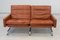 Sofas in Cognac Leather attributed to Paul Kjaerholm for Kold Christensen, 1970s, Set of 3 11