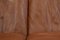 Sofas in Cognac Leather attributed to Paul Kjaerholm for Kold Christensen, 1970s, Set of 3 9