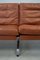 Sofas in Cognac Leather attributed to Paul Kjaerholm for Kold Christensen, 1970s, Set of 3 14
