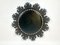 Miroir Folk Art avec Cadre en Cuir, Allemagne, 1960s 3