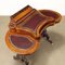 Victorian Maple and Walnut Writing Desk 10