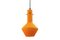 Vintage Orange Glass Murano Pendant Lamp, 1960s 2