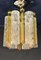 Vintage Murano Glass Ceiling Lamp in the style of Barovier, Venice, Italy, 1981 7