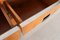 Art Deco Style Sideboard in Burl Wood and Chrome from Glam Furniture, Italy, 1970s 25