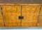Art Deco Style Sideboard in Burl Wood and Chrome from Glam Furniture, Italy, 1970s 31