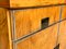 Art Deco Style Sideboard in Burl Wood and Chrome from Glam Furniture, Italy, 1970s 16