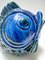 Tirelire Poisson Postmoderne en Céramique Bleue Rimini attribuée à Bitossi, Italie, 1970 15