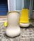 Culbuto Yellow Armchairs by Marc Held for Knoll Inc. / Knoll International, 1970s, Set of 2 3